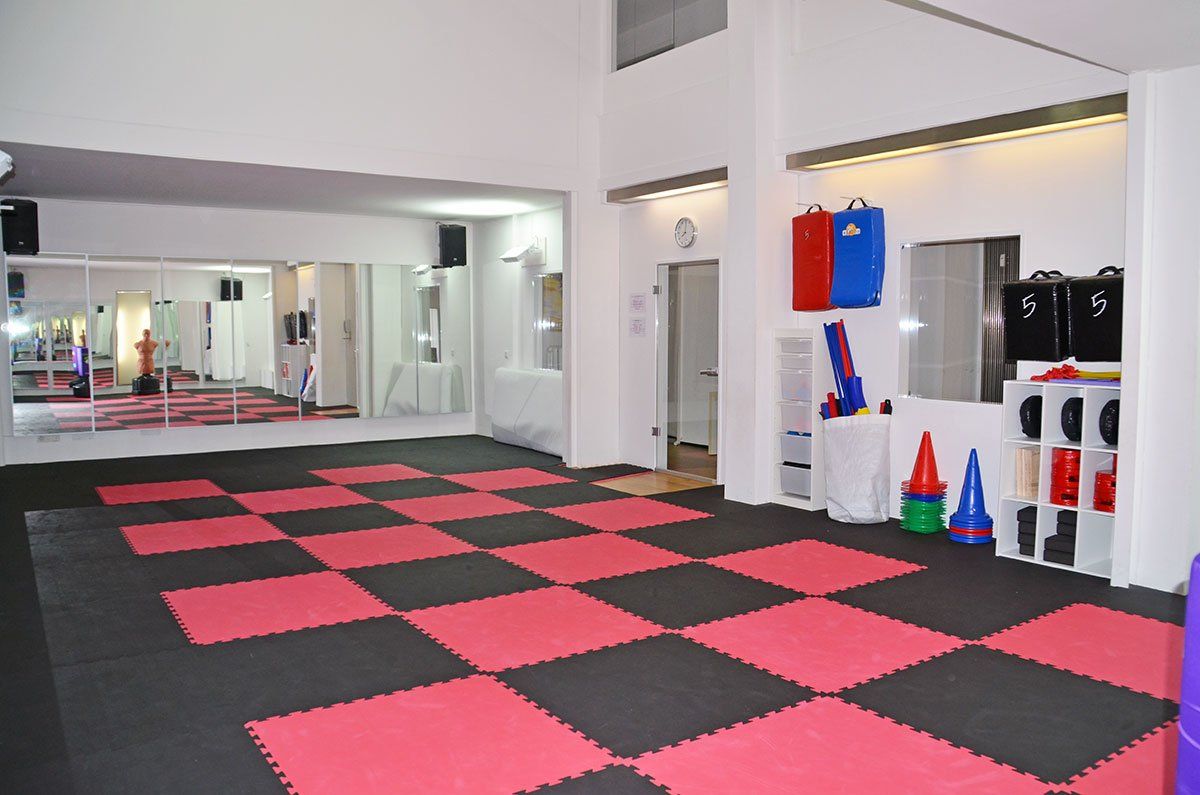 Unterrichtsraum des Kick-Point Frankfurt am Deutschherrnufer